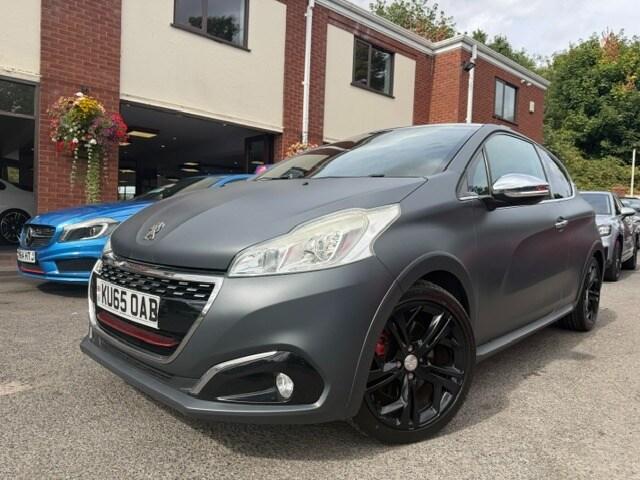 2015 Peugeot 208 2015 65-Reg Peugeot 208 GTI 1.6 THP 200bhp ''Prestige'' PAN ROOF,MATT GREY! HATC...