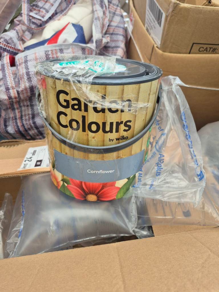 New Wilko Garden Colours Cornflower Paint