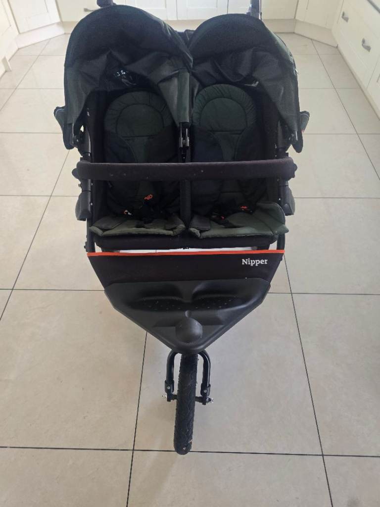 Out n About Nipper Double Pushchair.