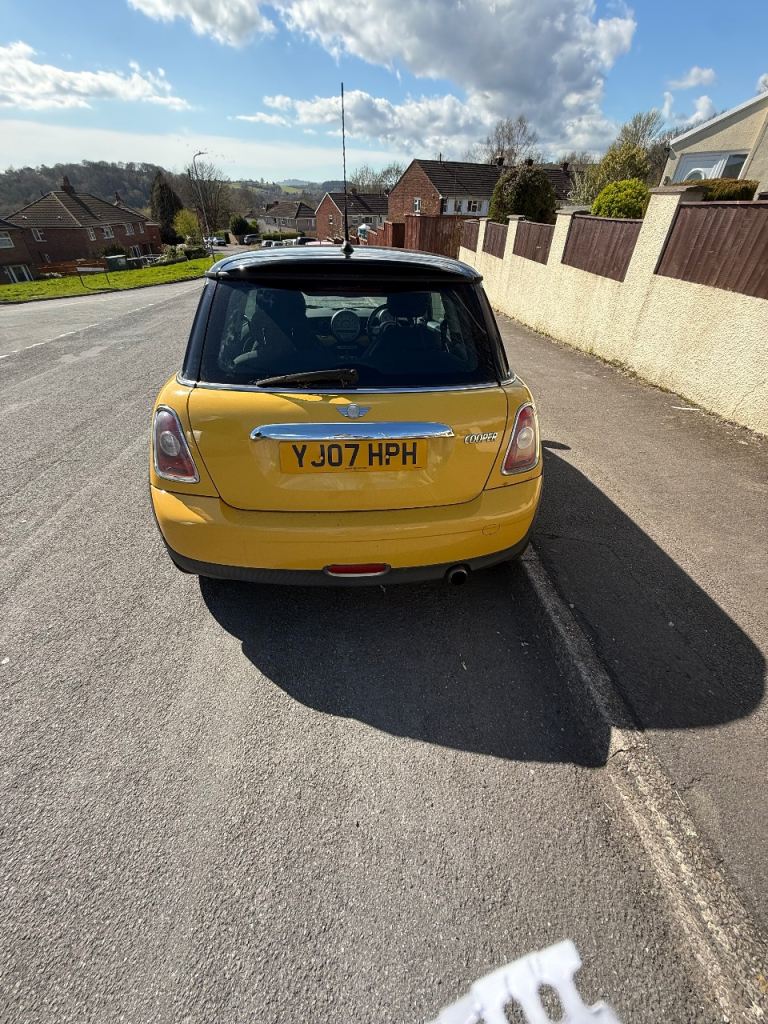 Yellow mini 1.6 petrol