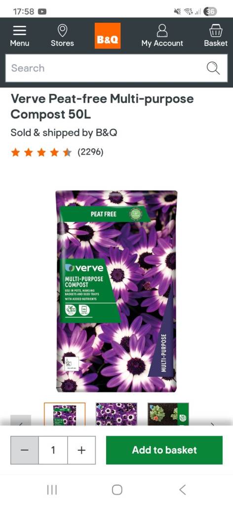 Verve multi purpose compost
