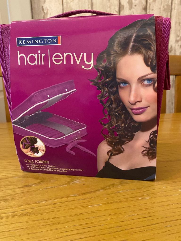 Remington hair envy rag rollers.