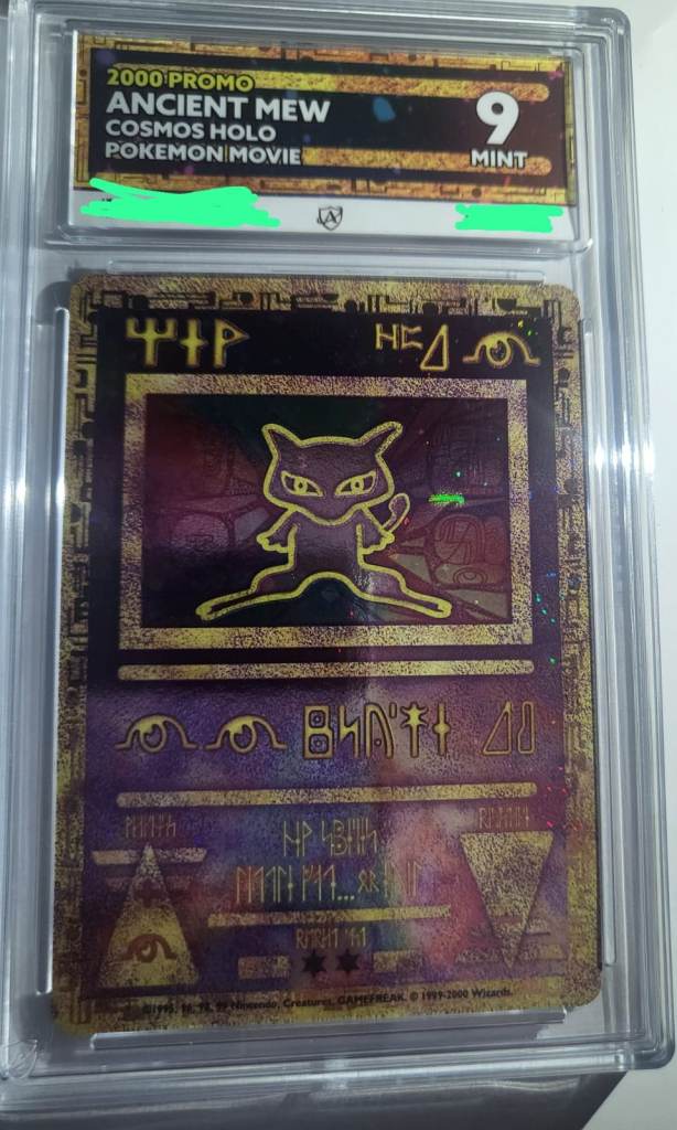 Ancient Mew 2000 4 swirls 🌀🌀🌀🌀 (pokemon)