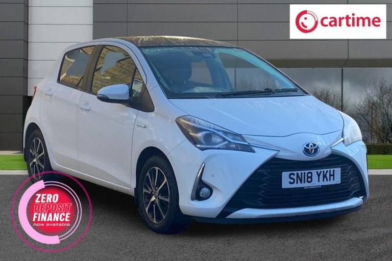 2018 18 TOYOTA YARIS 1.5 VVT-H ICON TECH HATCHBACK 5DR PETROL HYBRID E-CVT EURO 