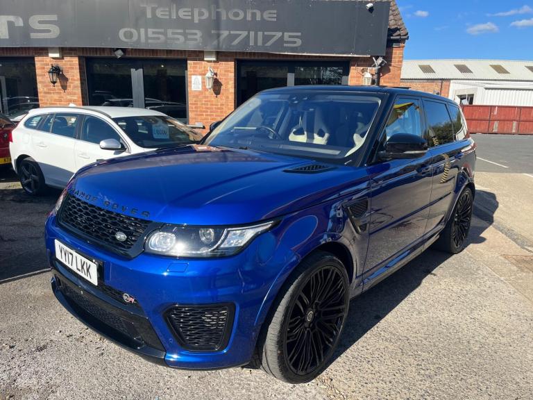 2017 Land Rover Range Rover Sport 5.0 V8 SVR Auto 4WD Euro 6 (s/s) 5dr ESTATE Petrol Automatic