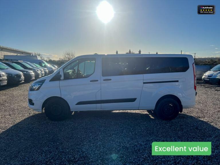 2021 Ford Transit Custom Minibus LWB L2H1 Low Roof Trend 320 Air Con Cruise EURO 6 NO VAT Minibus...