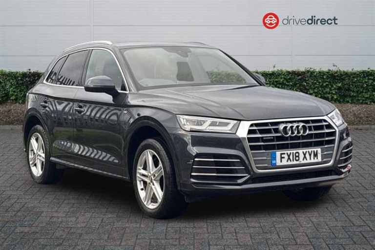 2018 Audi Q5 2.0 TFSI S line SUV 5dr Petrol S Tronic quattro Euro 6 (s/s) (252 ps) SUV Petrol Aut...