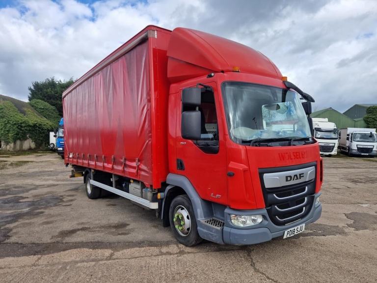 Daf LF 150, 2018, 22ft Curtainsider Truck, 7.5 Ton, 294000 Kms, Euro 6