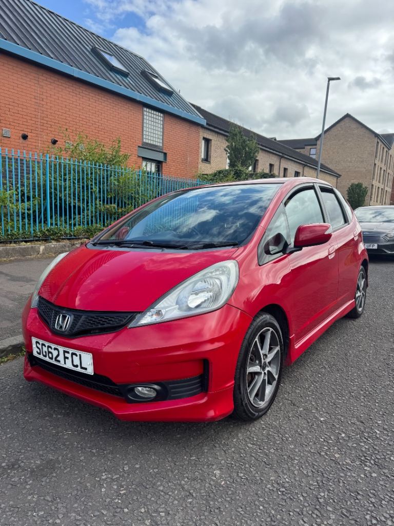 2012 Honda Jazz Si 1.4 Petrol - Red - Glasgow LEZ Compliant