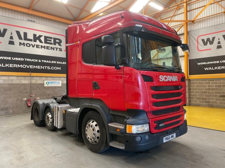 SCANIA R450 *EURO 6* HIGHLINE 6X2 TRACTOR UNIT – 2016 – YN66 MWC