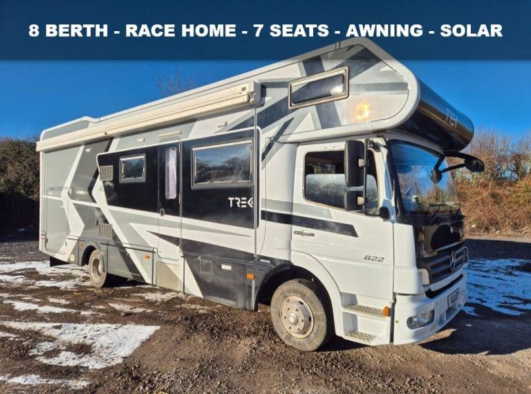 2010 T MERCEDES-BENZ ATEGO MERCEDES ATEGO 822 BESPOKE 8 BERTH RACEHOME/MOTORHOME