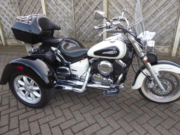 YAMAHA XVS 650 DRAGSTAR TRIKE Y REG REGISTERED AS TRIKE VERY CLEAN 1YR MOT
