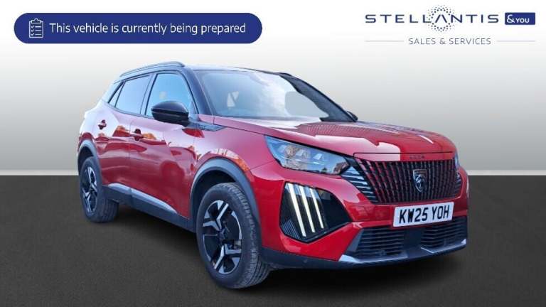 2025 Peugeot 2008 1.2 HYBRID GT SUV 5dr Petrol Hybrid e-DSC6 Euro 6 (s/s) (145 ps) SUV Hybrid Aut...