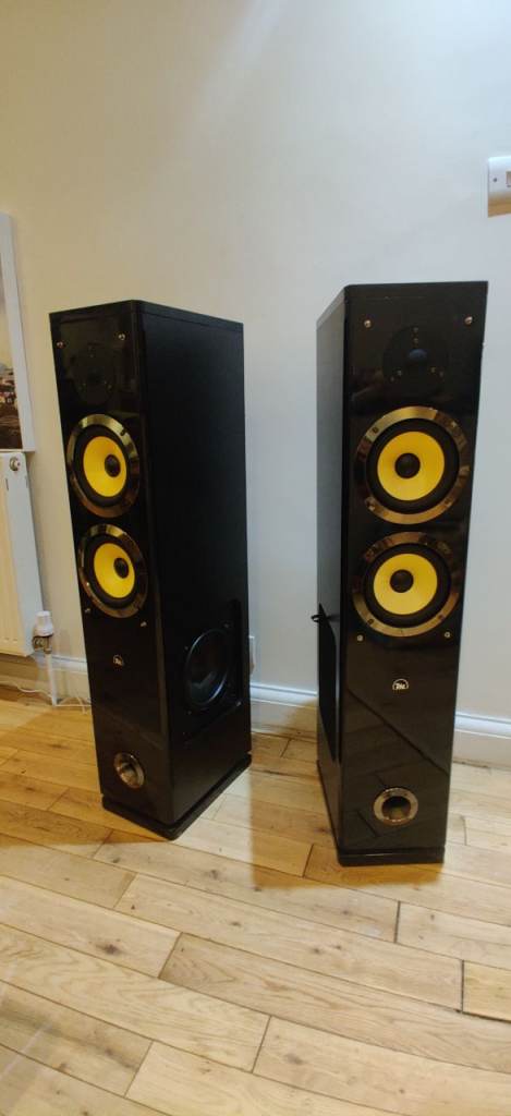 Matrix MX1200 Floorstanding Speakers – Powerful 4-Way Hi-Fi (Pair)