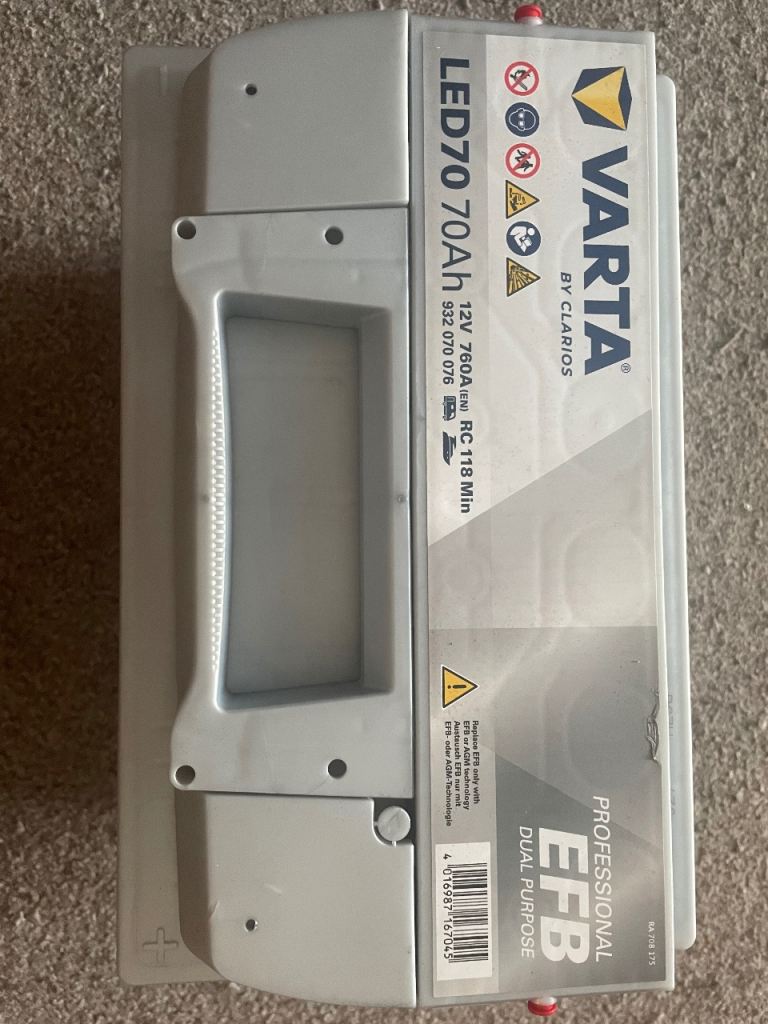 New car battery 
