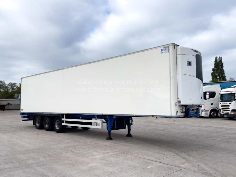CHEREAU TWIN EVAP TRI AXLE FRIDGE TRAILER