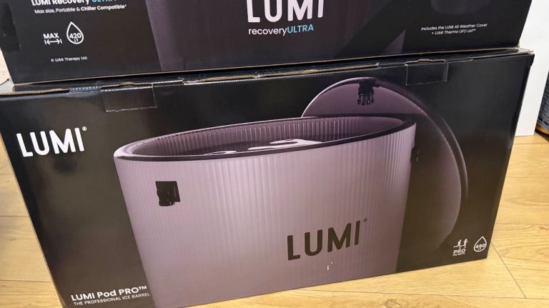 Lumi therapy pod pro ice barrel new in box rrp £325 upwards