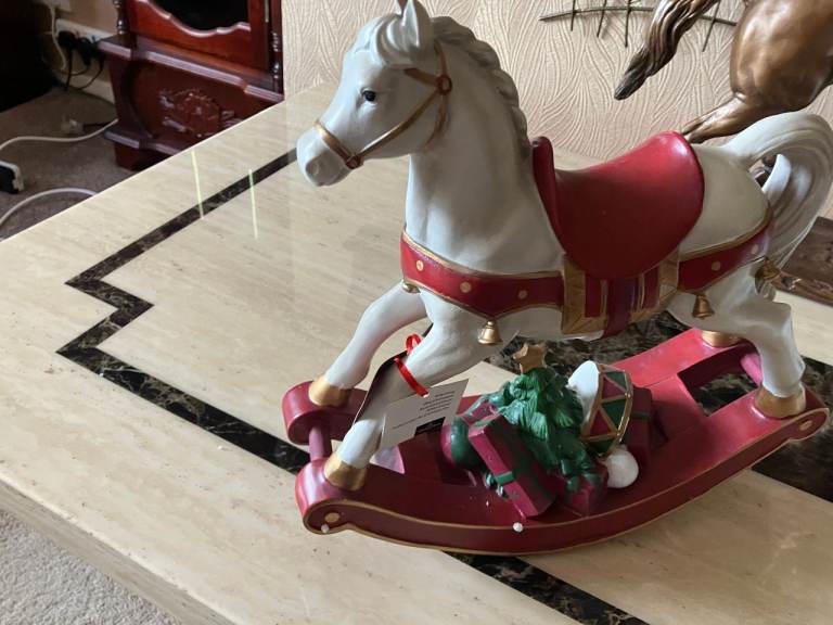Christmas horse