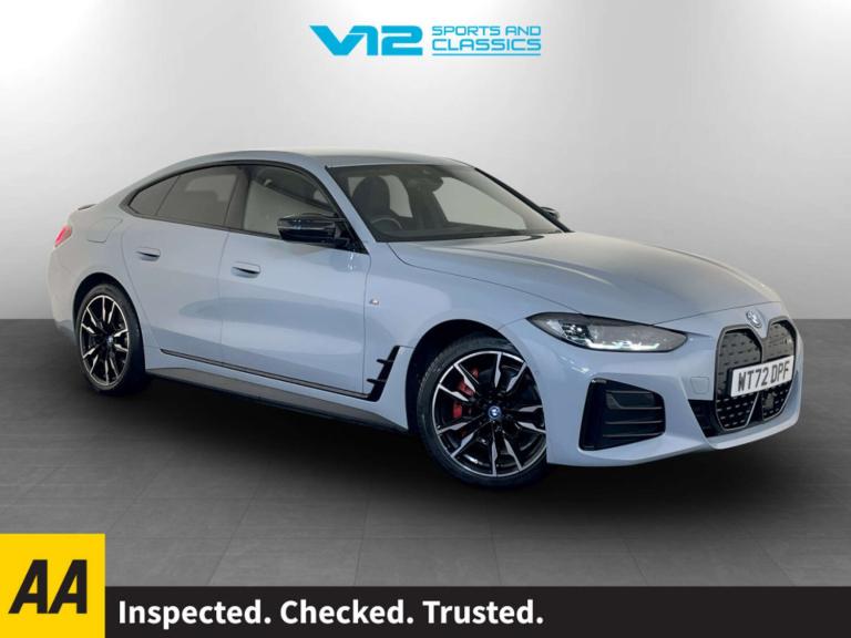 2022 BMW i4 400kW M50 83.9kWh 5dr Auto COUPE ELECTRIC Automatic