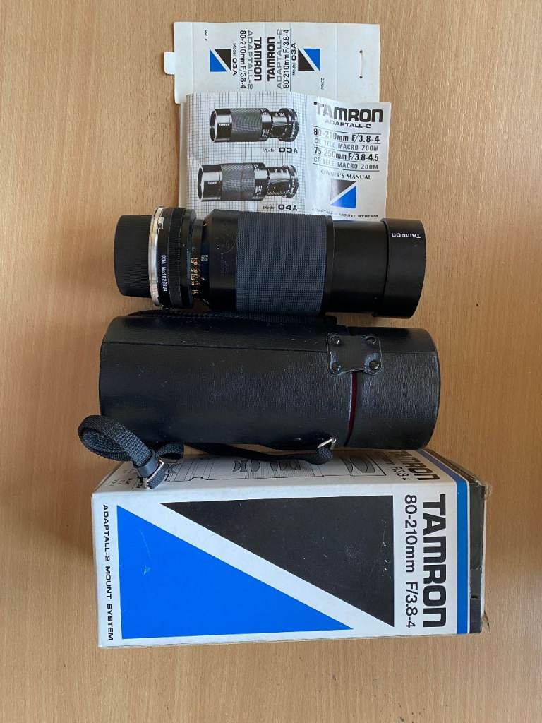 Tamron 80-210mm F3.8-4 CF Tele Macro zoom Adaptall 2 