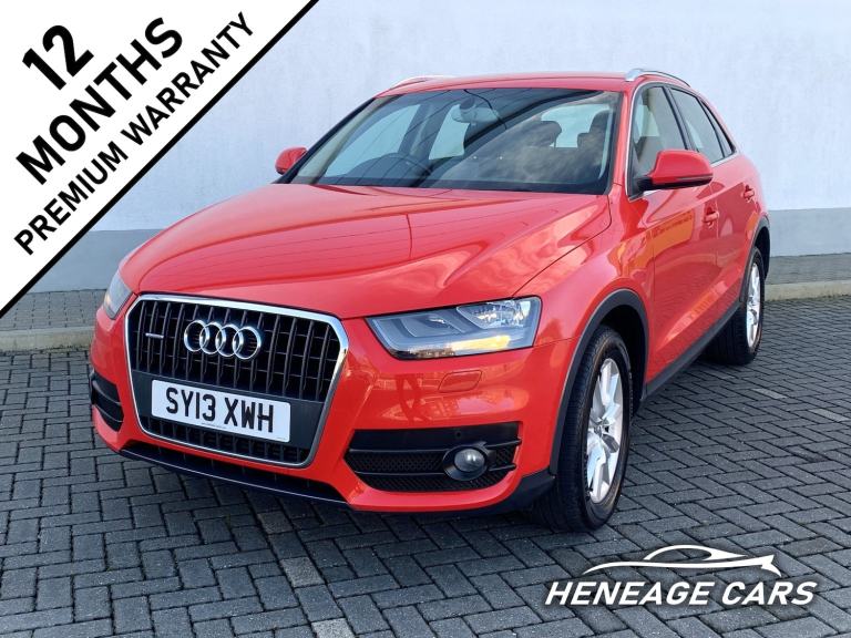 2013 (13) Audi Q3 2.0 TDi Quattro SE S-Tronic Automatic 4WD Diesel 5-Door