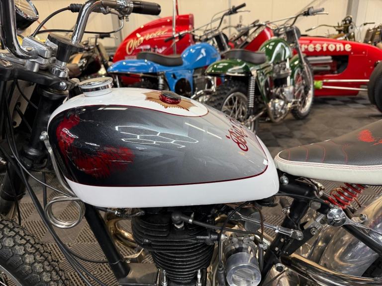 1948 BSA 499cc B33 'Big Red bobber ’ high quality build, outstanding 