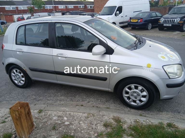 Automatic Hyundai, GETZ, Hatchback, 2004, Other, 1594 (cc), 5 doors