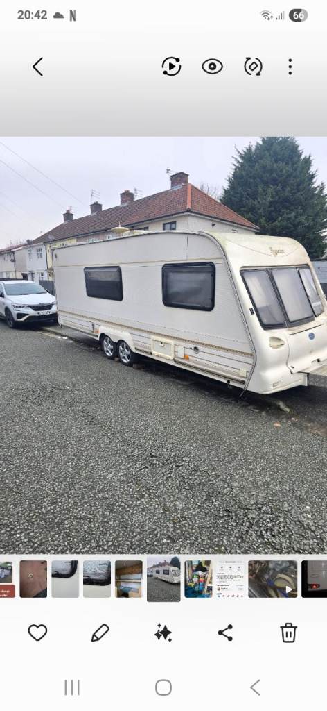 Caravan for sale needs tlc