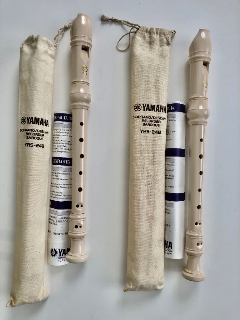 Yamaha recorder. Baroque fingering.  100% new 