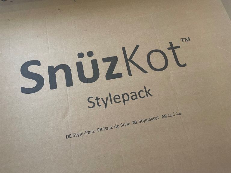 SnuzKot (Snuz cot / Snuz pod) used, but boxed - cot, baby bed, toddler bed. 