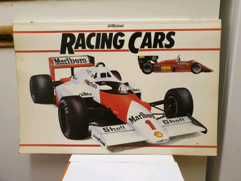 Racing Cars book (COLLECTIBLE)