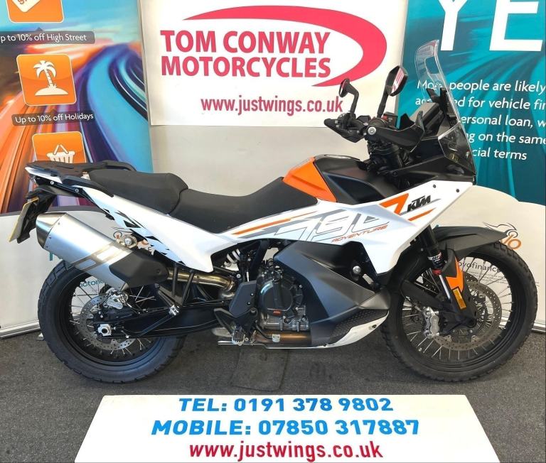 KTM790 ADVENTURE 23, 2023(23), 2 OWNERS, 2,312 MILES, FSH, STUNNING BIKE, £6495