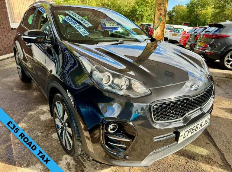 2016 Kia Sportage 1.7 CRDi 3 SUV 5dr Diesel Manual Euro 6 (s/s) (114 bhp) ** DIESEL........6  EST...