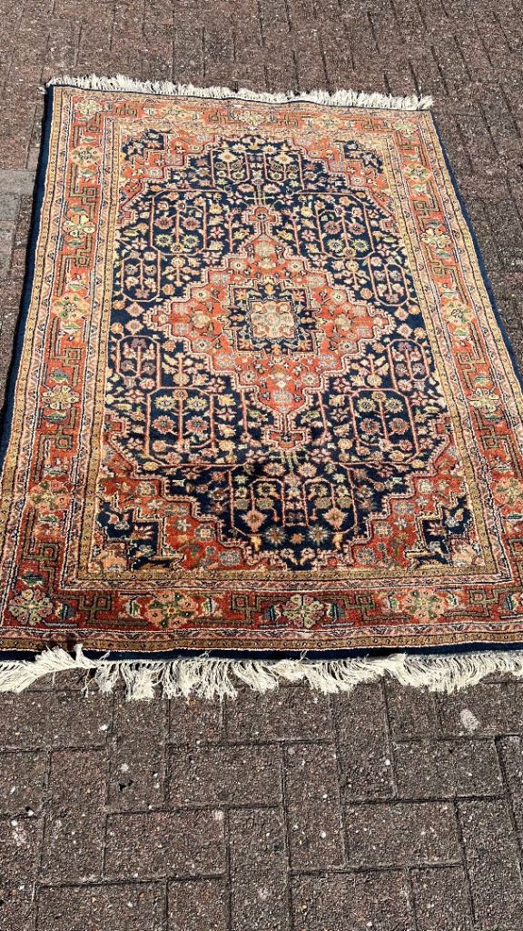 Thick pile Persian handmade rug 