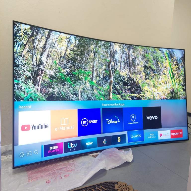 50"SAMSUNG CURVE 4K SMART UHD HDR WIFI LED TV 155£