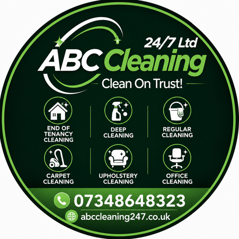 ABC Cleaning 24/7 - End Of Tenancy Cleaning, Carpet & Upholstery Cleaning, Deep cleaning etc 🧽