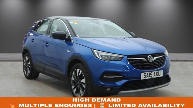 2019 Vauxhall Grandland X 1.2 Turbo GPF Sport Nav SUV 5dr Petrol Manual Euro 6 (s/s) (130 ps) HAT...