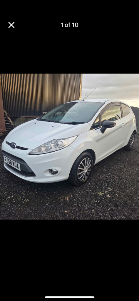 Ford, FIESTA, Hatchback, 2009, Manual, 1388 (cc), 3 doors