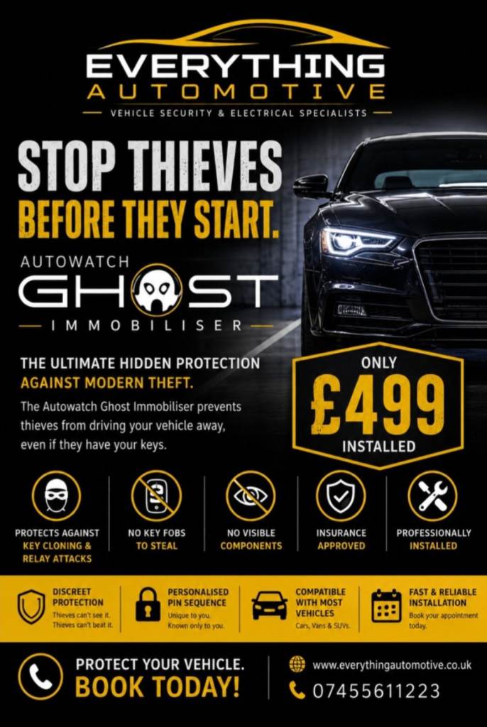 Auto Watch Ghost Car Immobiliser 