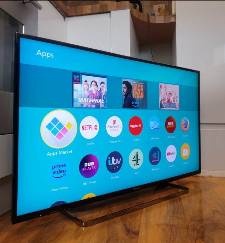 40"PANASONIC 4k smart uhd hdr wifi led tv perfect working 95£