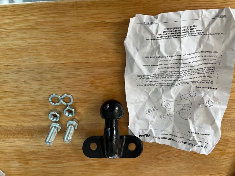 Tow ball Al-ko extended neck 