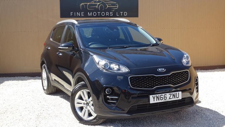 KIA SPORTAGE 1.7 CRDi 2 Black Manual Diesel 2016
