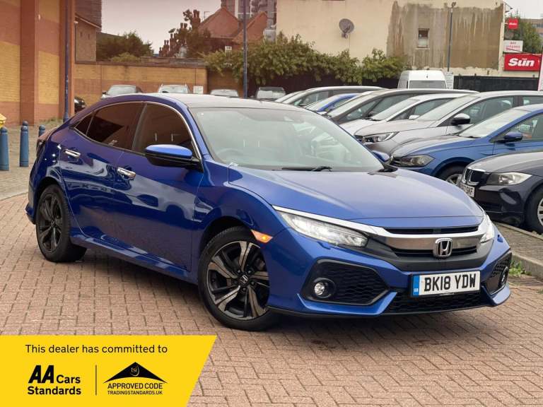 2018 Honda Civic 1.5 VTEC Turbo GPF Prestige Hatchback 5dr Petrol CVT Euro 6 (s/s) (182 ps) HATCH...