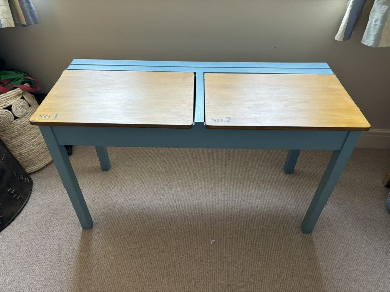 School desk upcycled
