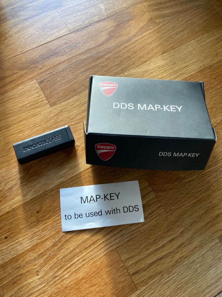 Ducati Scrambler 800 DDS Map key