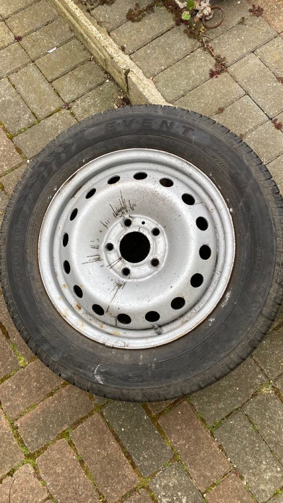 Vivaro spare wheel 