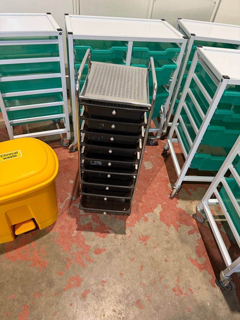 10 Drawer Salon Hairdresser Barber Beauty Storage Unit/Multi Drawer Storage unit