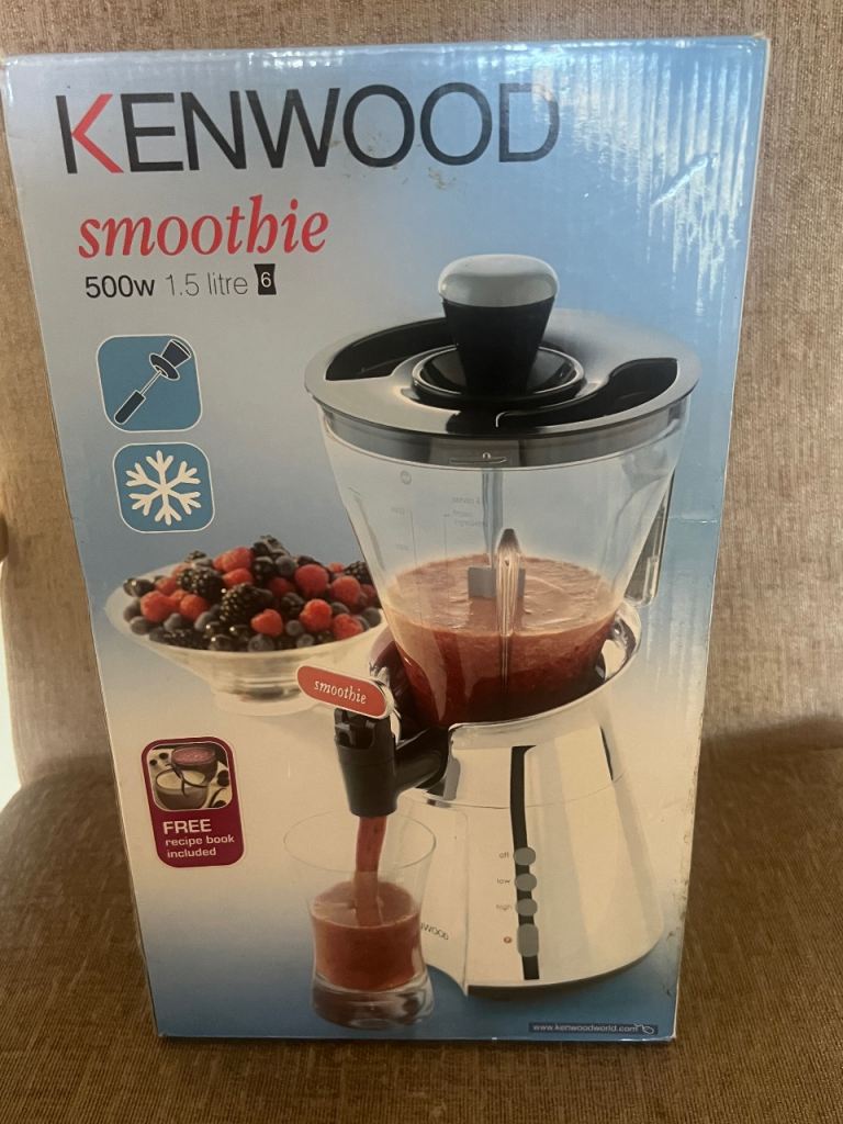 Kenwood Smoothie Maker SB266 500W 1.5 Litre – Brand New