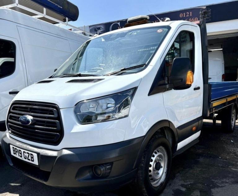FORD TRANSIT 12ft Dropside 2.0 350 EcoBlue Air Con Wet Belt Changed 2019