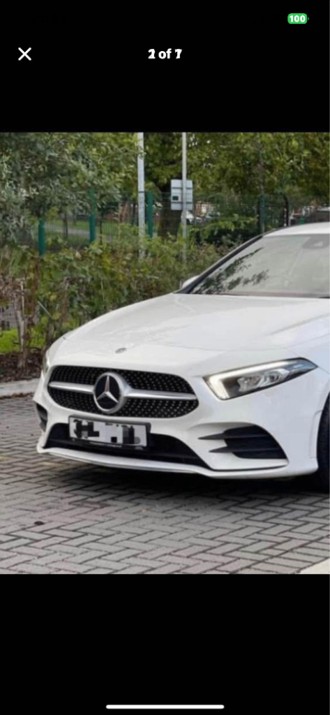 Mercedes A-class front grill 